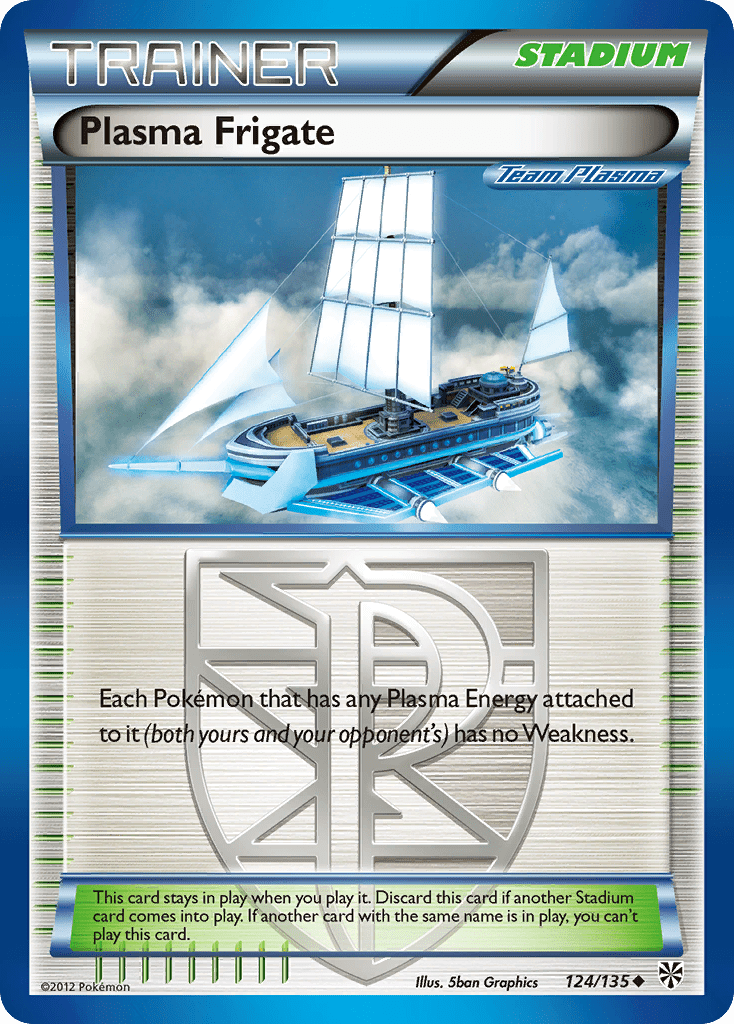 Plasma Frigate (124/135) [Black & White: Plasma Storm] Pokemon Single Pokémon  | Multizone: Comics And Games