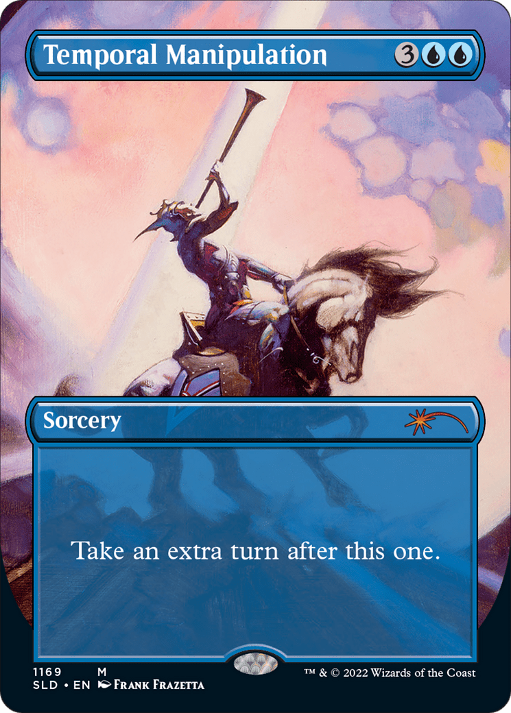 Temporal Manipulation (Borderless) [Secret Lair Drop Series] MTG Single Magic: The Gathering  | Multizone: Comics And Games