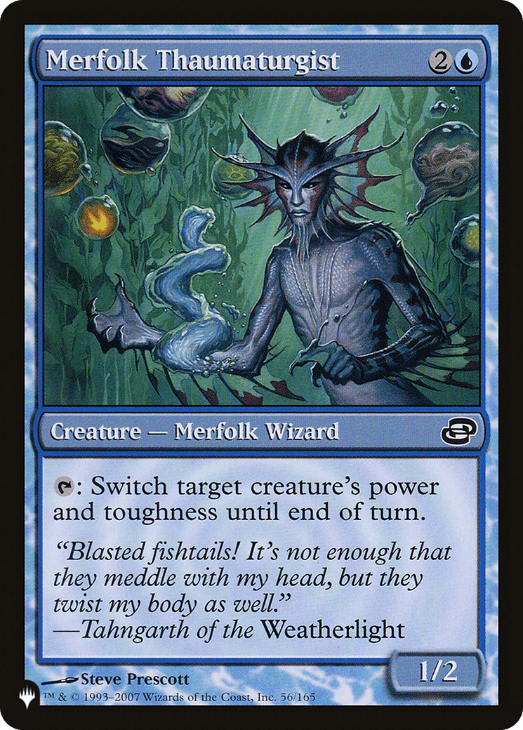 Merfolk Thaumaturgist [The List] MTG Single Magic: The Gathering  | Multizone: Comics And Games