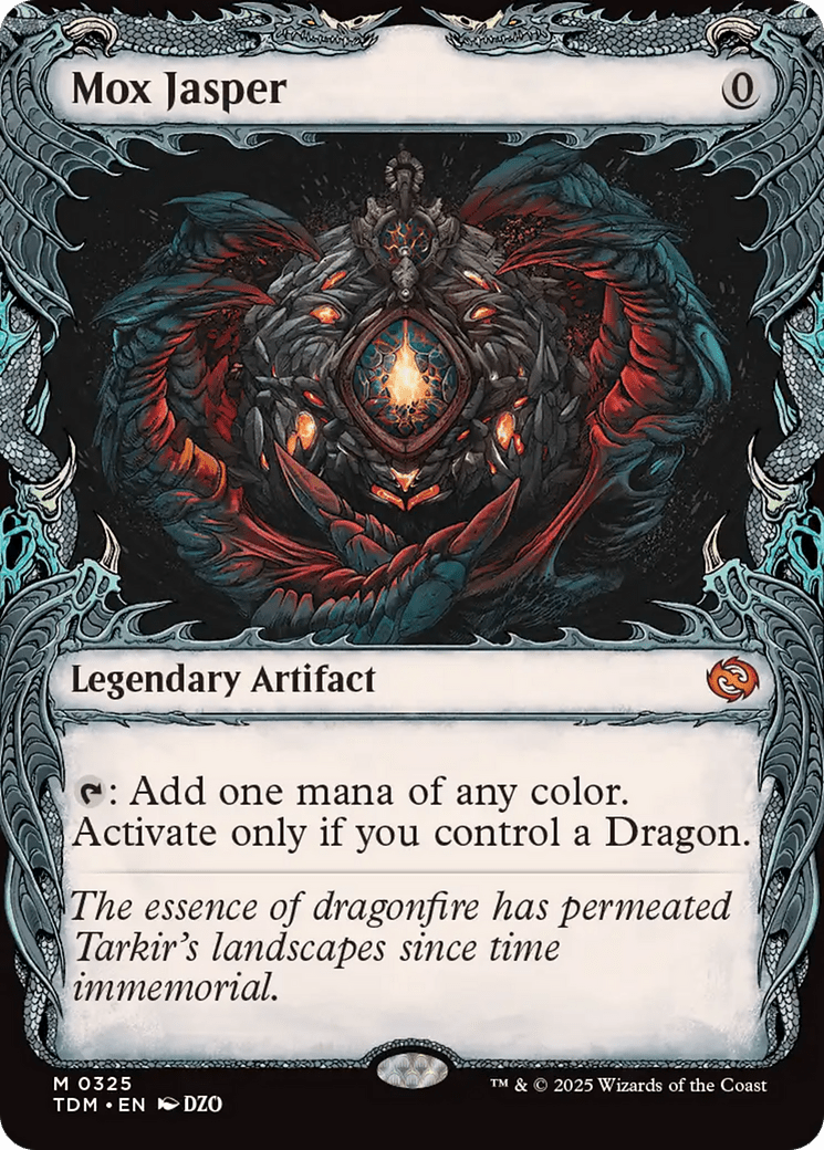 Mox Jasper (Showcase) [Tarkir: Dragonstorm] MTG Single Magic: The Gathering  | Multizone: Comics And Games