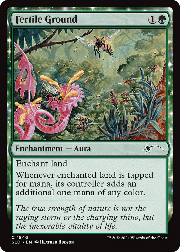 Fertile Ground [Secret Lair Drop Series] MTG Single Magic: The Gathering  | Multizone: Comics And Games