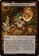 My Wealth Will Bury You (Full Art) [Duskmourn: Archenemy] MTG Single Magic: The Gathering  | Multizone: Comics And Games