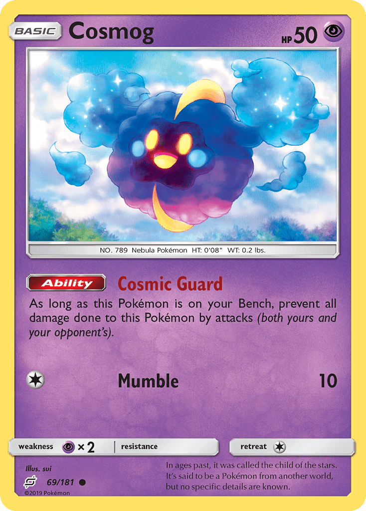 Cosmog (69/181) [Sun & Moon: Team Up] Pokemon Single Pokémon  | Multizone: Comics And Games