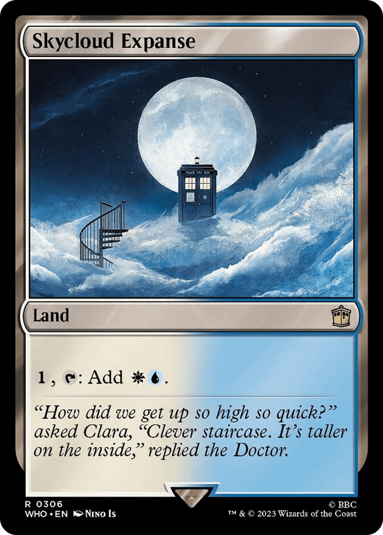 Skycloud Expanse [Doctor Who] MTG Single Magic: The Gathering  | Multizone: Comics And Games
