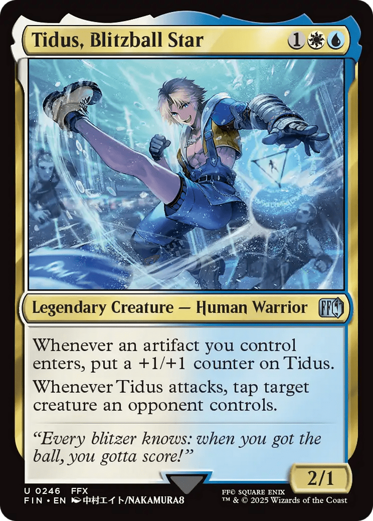 Tidus, Blitzball Star [FINAL FANTASY] MTG Single Magic: The Gathering  | Multizone: Comics And Games
