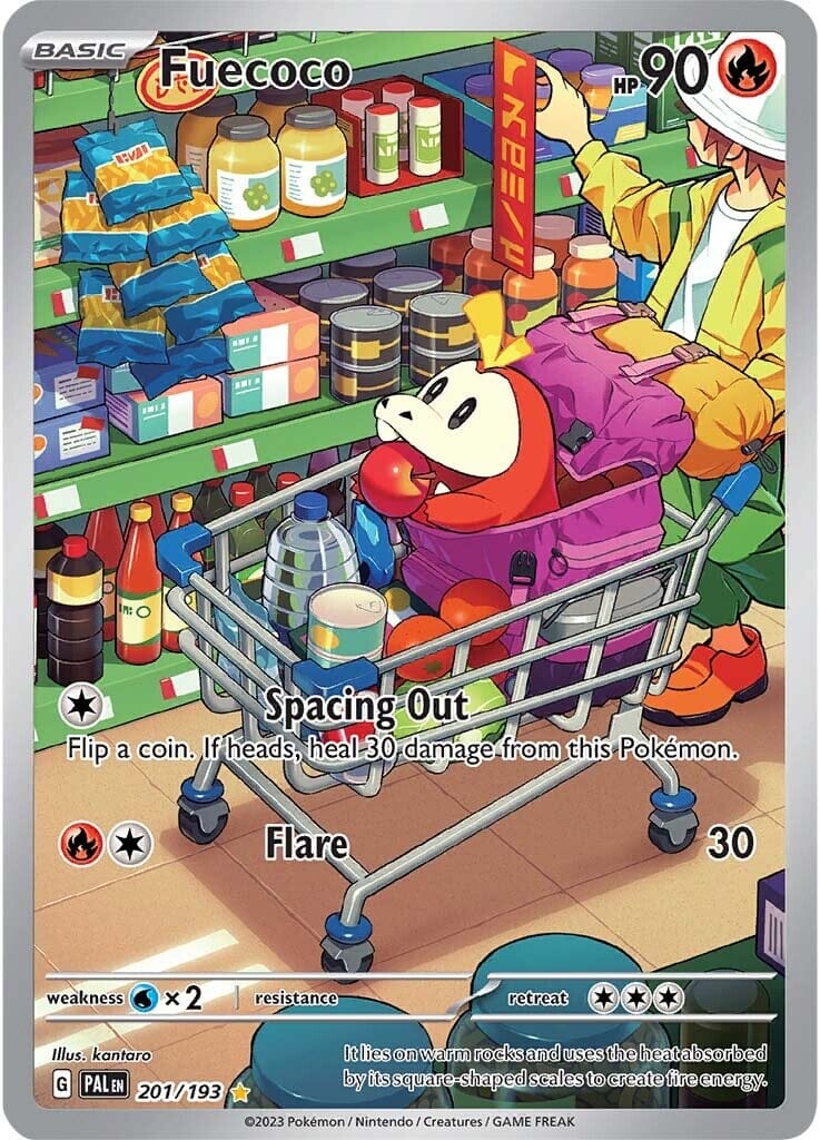 Fuecoco (201/193) [Scarlet & Violet: Paldea Evolved] Pokemon Single Pokémon  | Multizone: Comics And Games