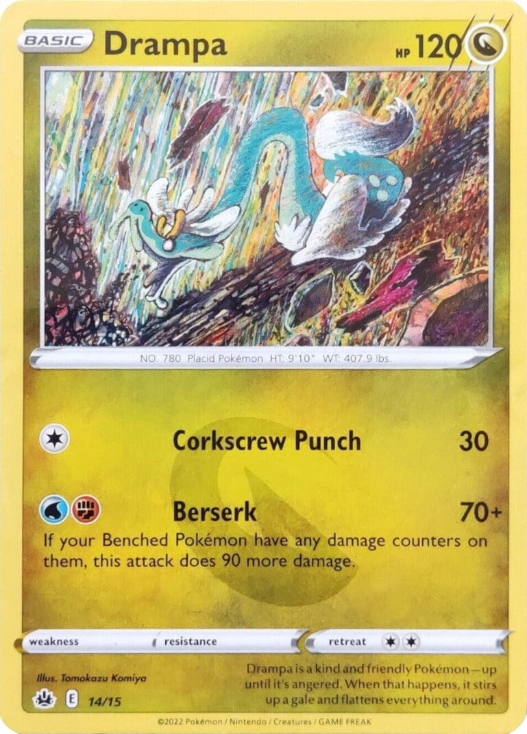 Drampa (14/15) [McDonald's Promos: Match Battle] Pokemon Single Pokémon  | Multizone: Comics And Games