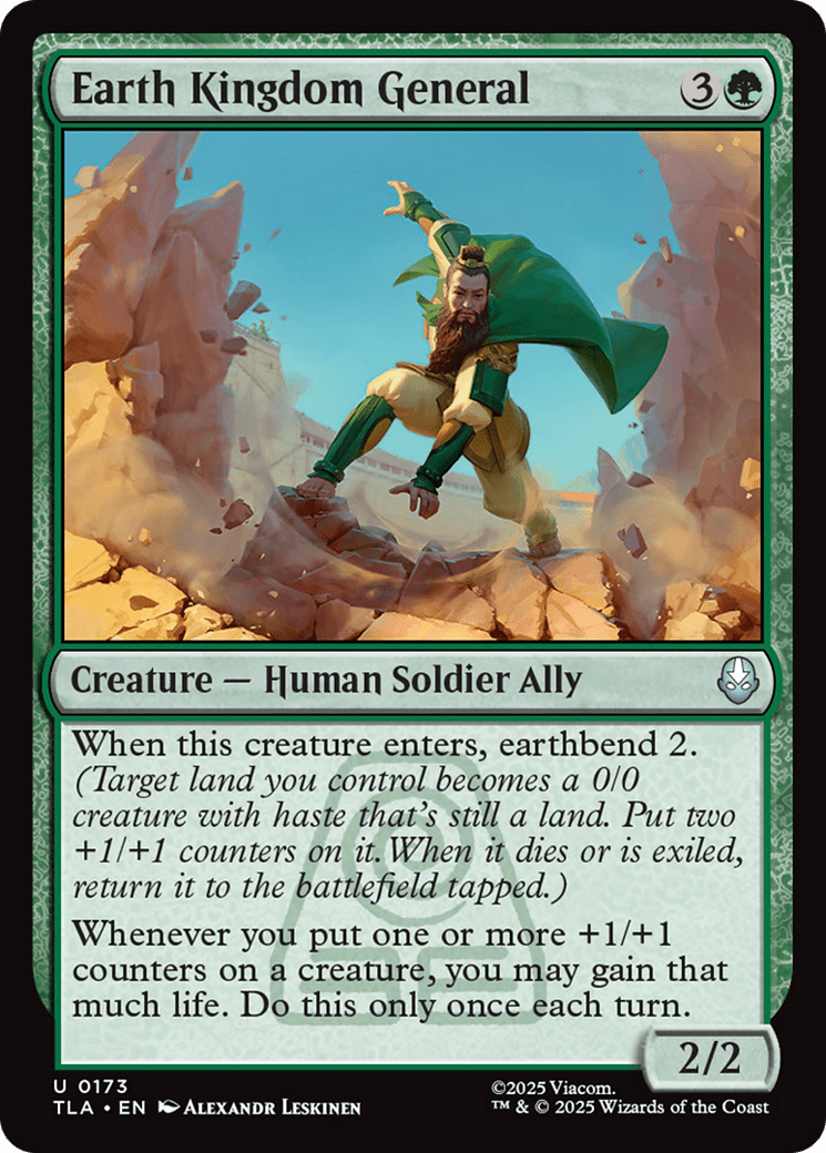 Earth Kingdom General [Avatar: The Last Airbender] MTG Single Magic: The Gathering  | Multizone: Comics And Games