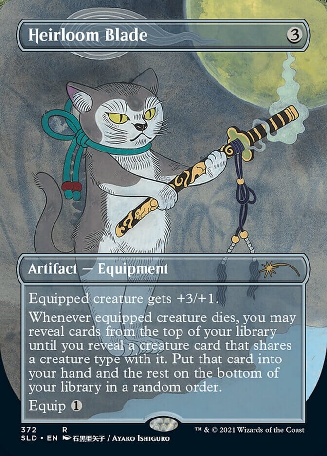 Heirloom Blade [Secret Lair Drop Series] MTG Single Magic: The Gathering  | Multizone: Comics And Games