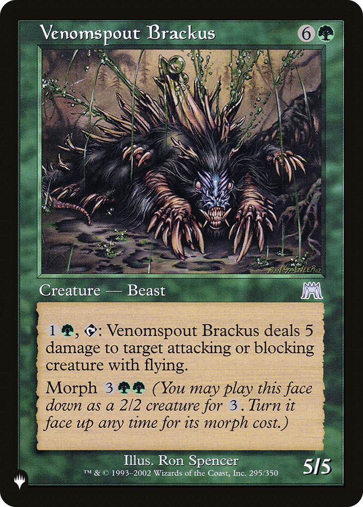 Venomspout Brackus [The List] MTG Single Magic: The Gathering  | Multizone: Comics And Games