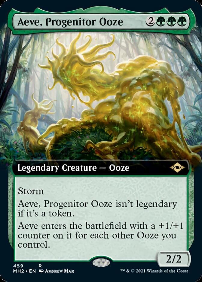 Aeve, Progenitor Ooze (Extended Art) [Modern Horizons 2] MTG Single Magic: The Gathering  | Multizone: Comics And Games