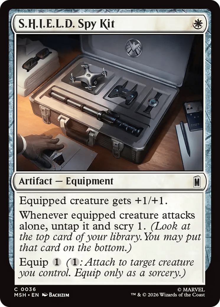 S.H.I.E.L.D. Spy Kit [Marvel Super Heroes] MTG Single Magic: The Gathering  | Multizone: Comics And Games