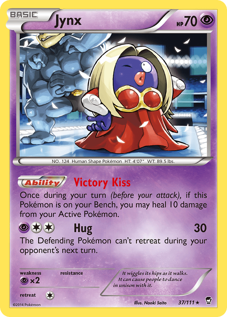Jynx (37/111) [XY: Furious Fists] Pokemon Single Pokémon  | Multizone: Comics And Games