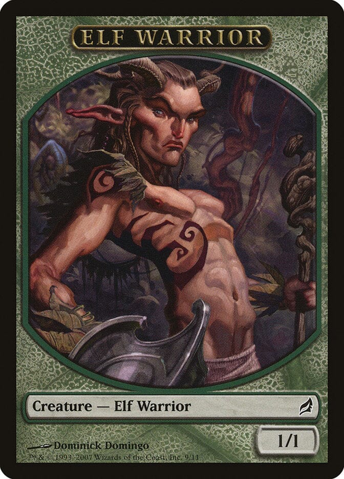 Elf Warrior Token [Lorwyn Tokens] MTG Single Magic: The Gathering  | Multizone: Comics And Games