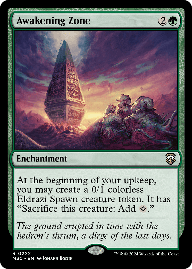Awakening Zone (Ripple Foil) [Modern Horizons 3 Commander] MTG Single Magic: The Gathering  | Multizone: Comics And Games