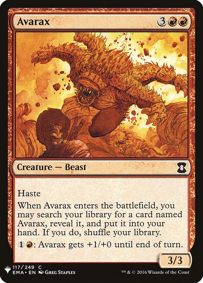 Avarax [Mystery Booster] MTG Single Magic: The Gathering  | Multizone: Comics And Games