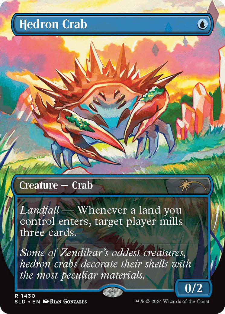 Hedron Crab [Secret Lair Drop Series] MTG Single Magic: The Gathering  | Multizone: Comics And Games