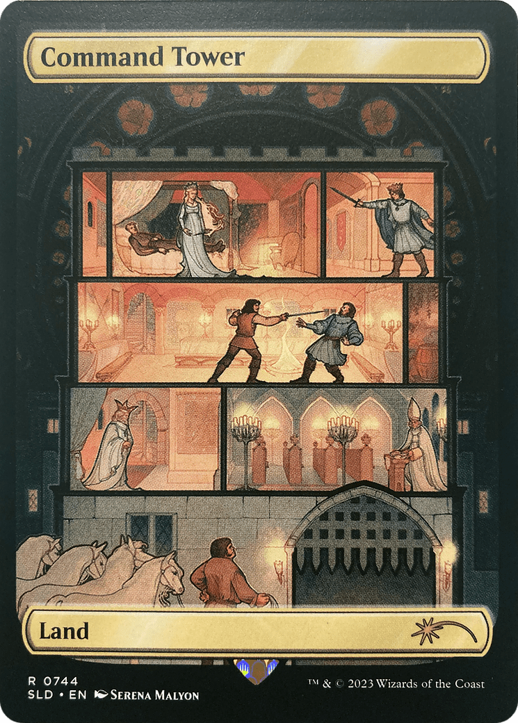 Command Tower (0744) [Secret Lair Drop Series] MTG Single Magic: The Gathering  | Multizone: Comics And Games