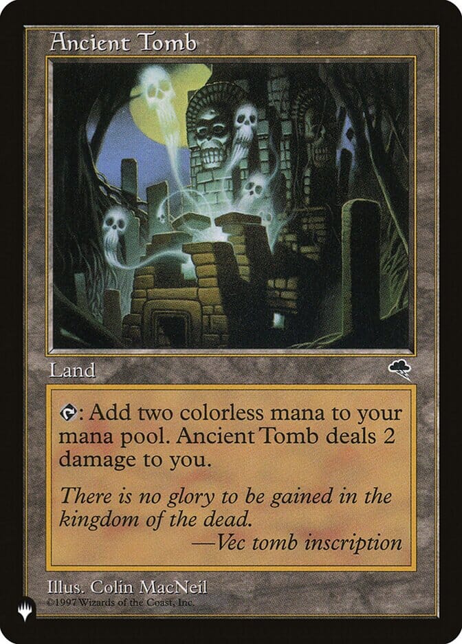 Ancient Tomb [The List] MTG Single Magic: The Gathering  | Multizone: Comics And Games