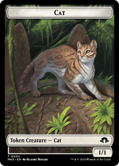 Cat // Energy Reserve Double-Sided Token [Modern Horizons 3 Tokens] MTG Single Magic: The Gathering  | Multizone: Comics And Games