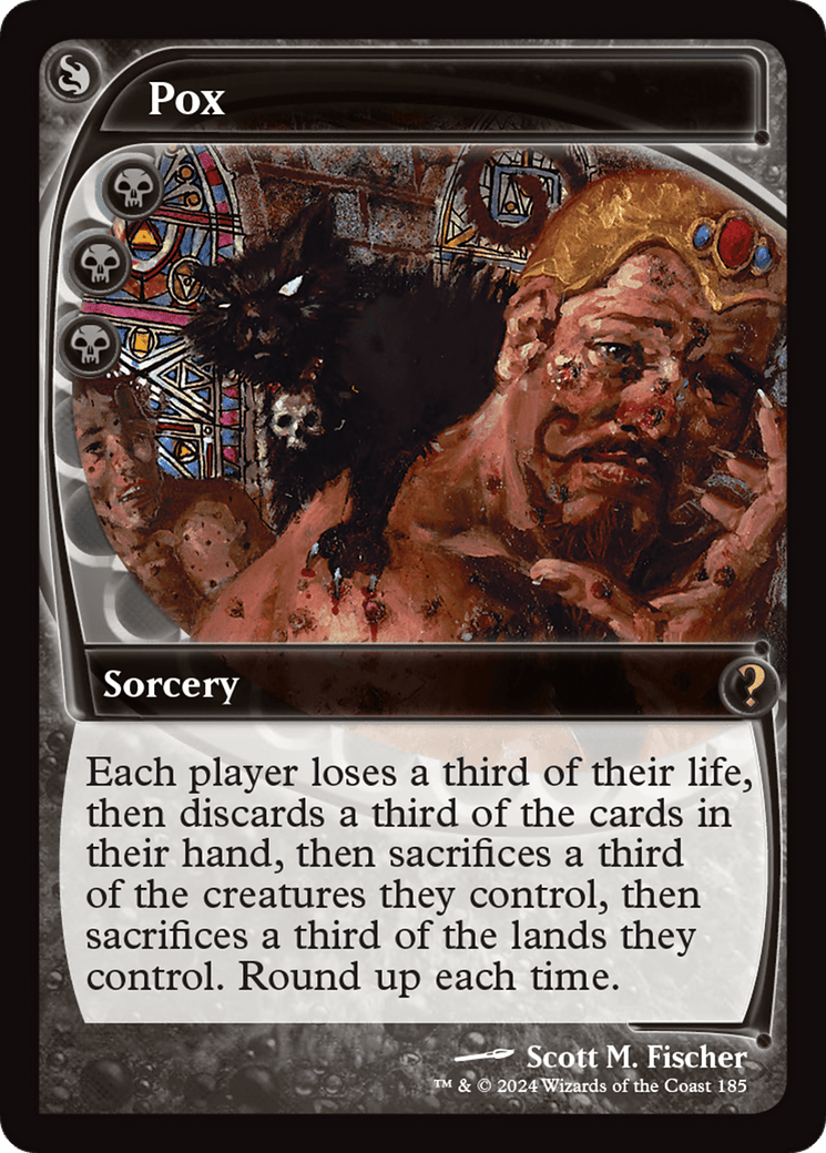 Pox (Future Sight) [Mystery Booster 2] MTG Single Magic: The Gathering  | Multizone: Comics And Games