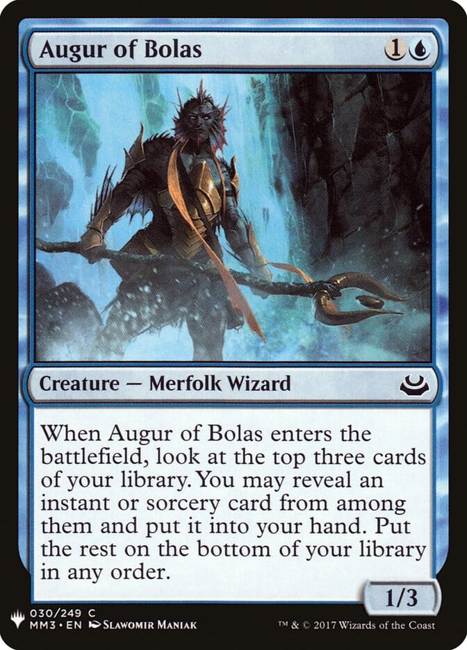 Augur of Bolas [Mystery Booster] MTG Single Magic: The Gathering  | Multizone: Comics And Games