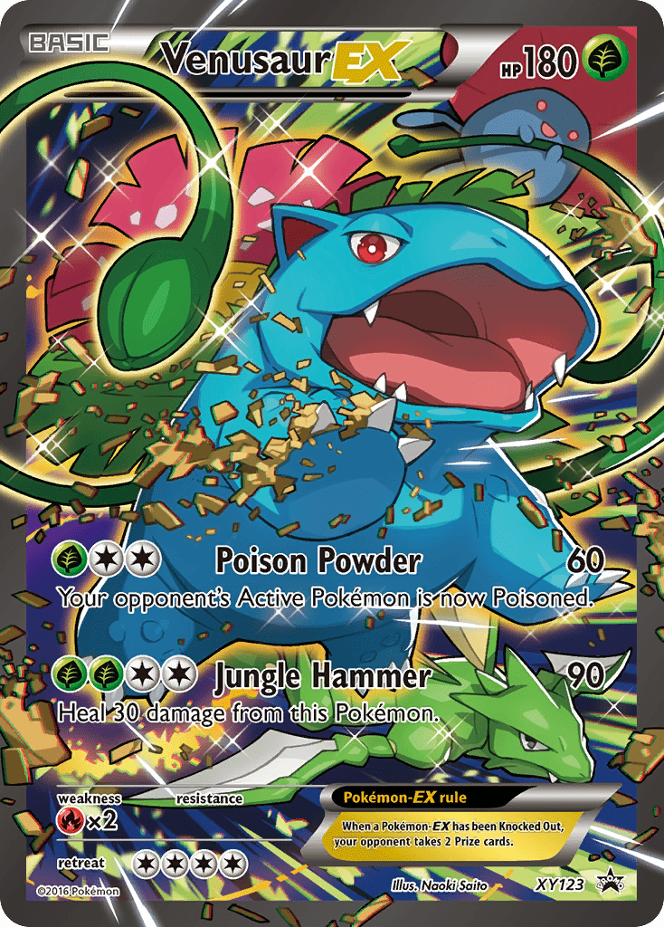 Venusaur EX (XY123) [XY: Black Star Promos] Pokemon Single Pokémon  | Multizone: Comics And Games