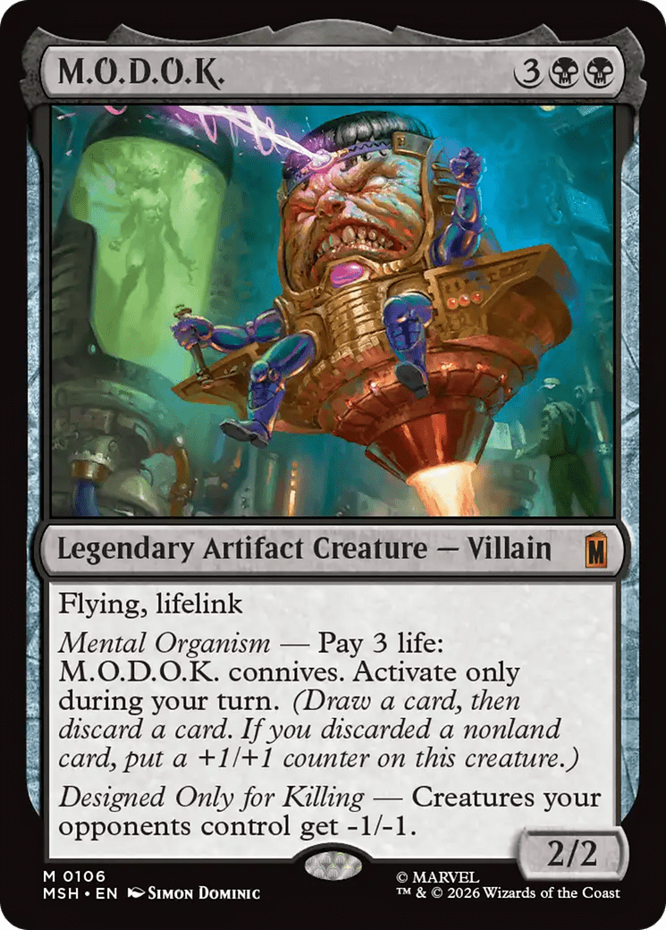 M.O.D.O.K. [Marvel Super Heroes] MTG Single Magic: The Gathering  | Multizone: Comics And Games
