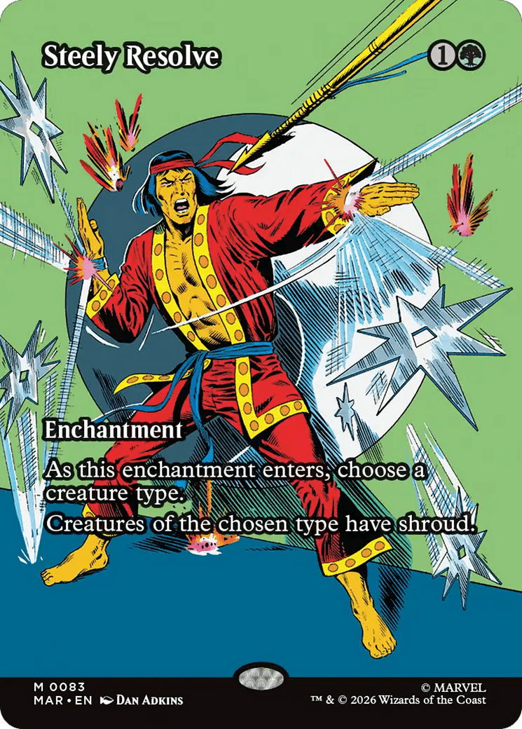Steely Resolve (Borderless) [Marvel Universe: Eternal-Legal] | Multizone: Comics And Games