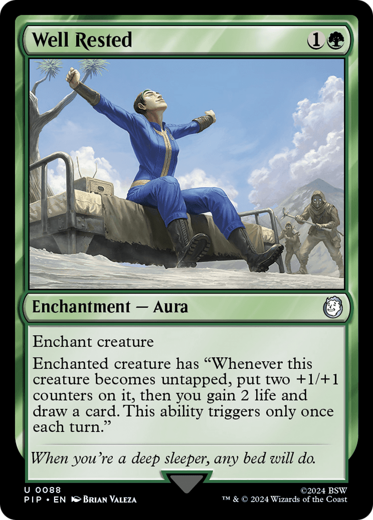 Well Rested [Fallout] MTG Single Magic: The Gathering  | Multizone: Comics And Games