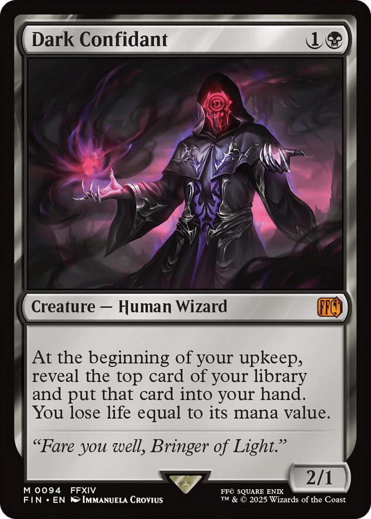 Dark Confidant [FINAL FANTASY] MTG Single Magic: The Gathering  | Multizone: Comics And Games