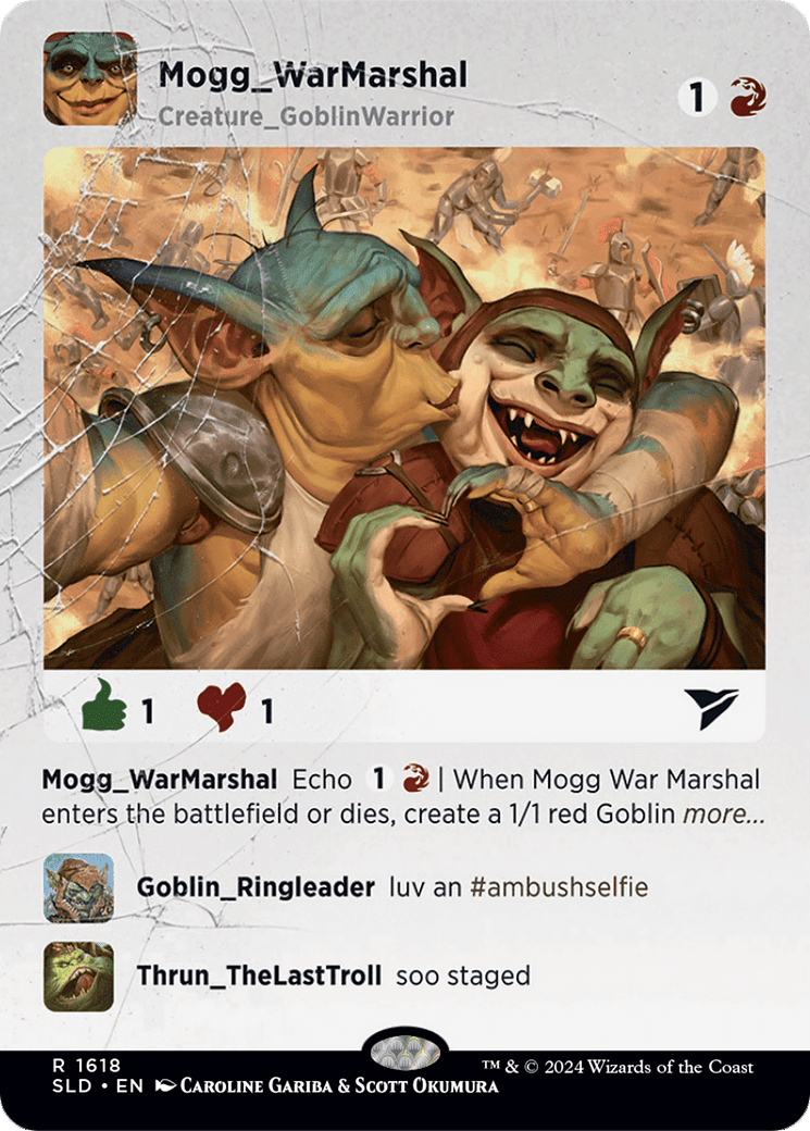 Mogg War Marshal [Secret Lair Drop Series] MTG Single Magic: The Gathering  | Multizone: Comics And Games
