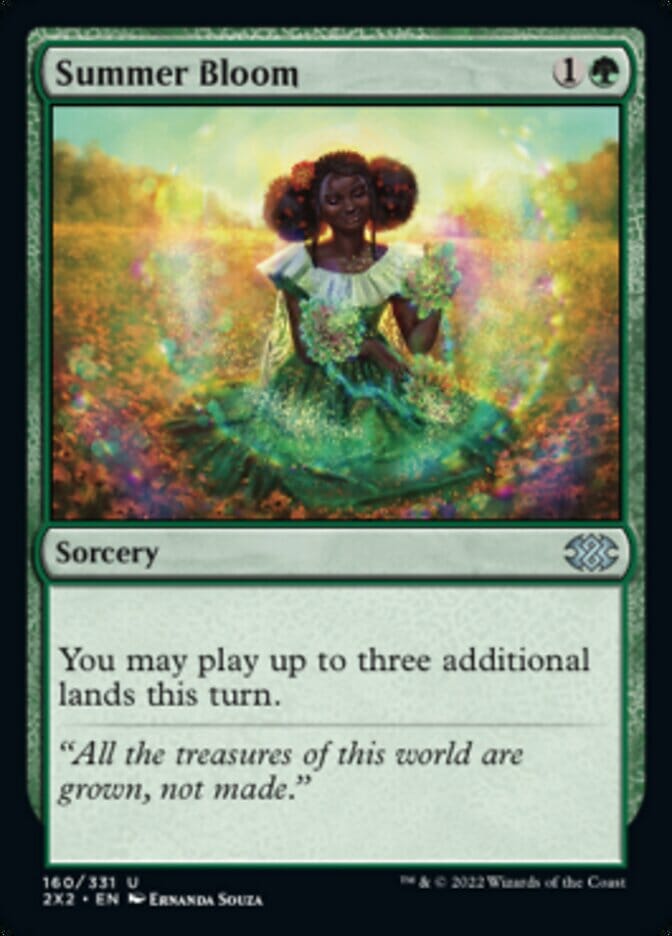 Summer Bloom [Double Masters 2022] MTG Single Magic: The Gathering  | Multizone: Comics And Games