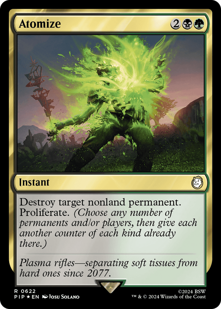 Atomize (Surge Foil) [Fallout] MTG Single Magic: The Gathering  | Multizone: Comics And Games