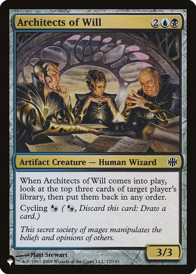 Architects of Will [The List] MTG Single Magic: The Gathering  | Multizone: Comics And Games