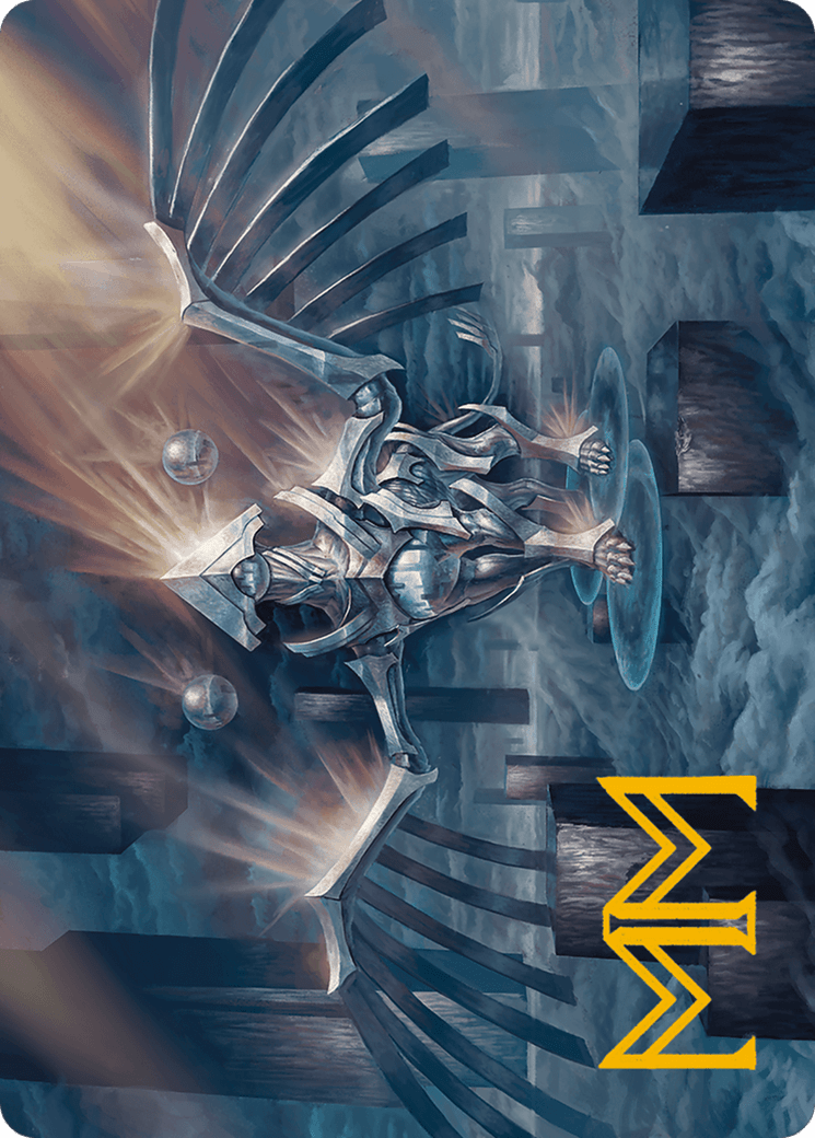 Sphinx of the Revelation Art Card (Gold-Stamped Signature) [Modern Horizons 3 Art Series] MTG Single Magic: The Gathering  | Multizone: Comics And Games