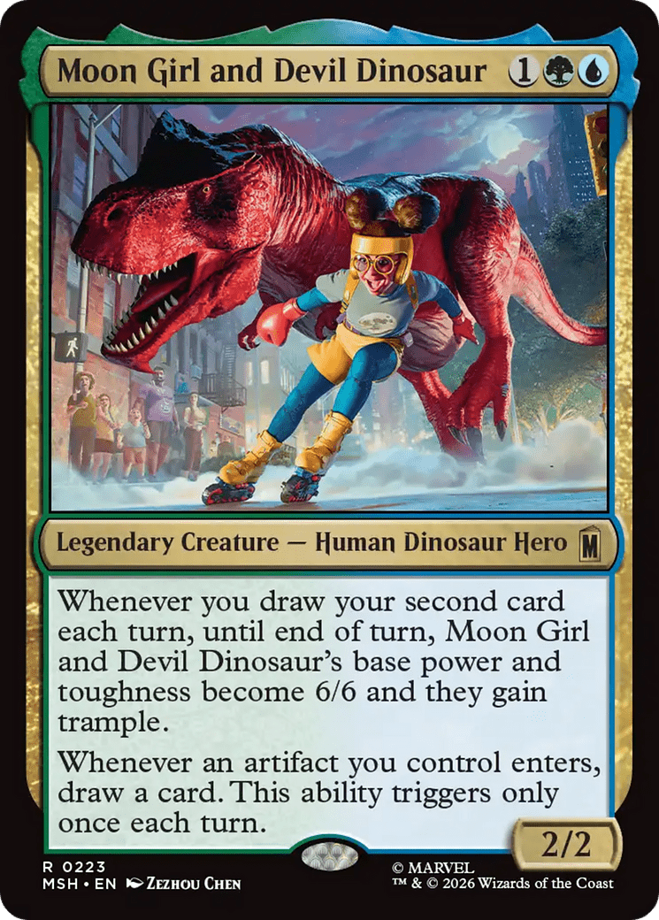 Moon Girl and Devil Dinosaur [Marvel Super Heroes] MTG Single Magic: The Gathering  | Multizone: Comics And Games