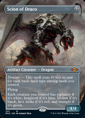 Scion of Draco (Borderless Alternate Art) [Modern Horizons 2] MTG Single Magic: The Gathering  | Multizone: Comics And Games