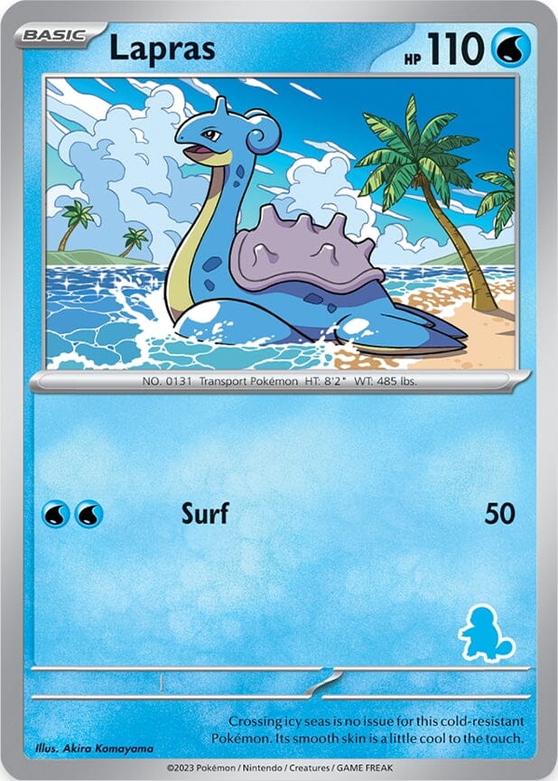 Lapras [My First Battle] Pokemon Single Pokémon  | Multizone: Comics And Games