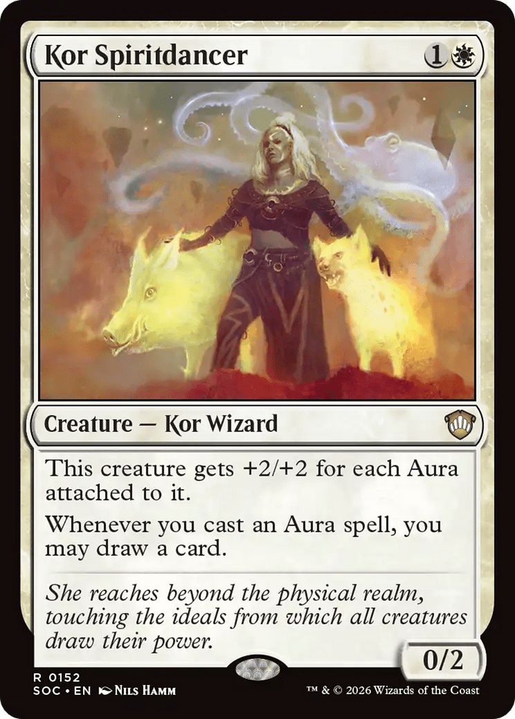 Kor Spiritdancer [Secrets of Strixhaven Commander] MTG Single Magic: The Gathering  | Multizone: Comics And Games