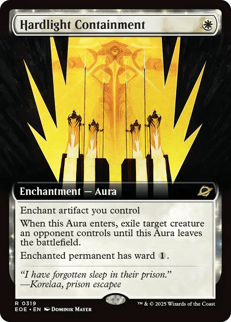 Hardlight Containment (Extended Art) [Edge of Eternities] MTG Single Magic: The Gathering  | Multizone: Comics And Games