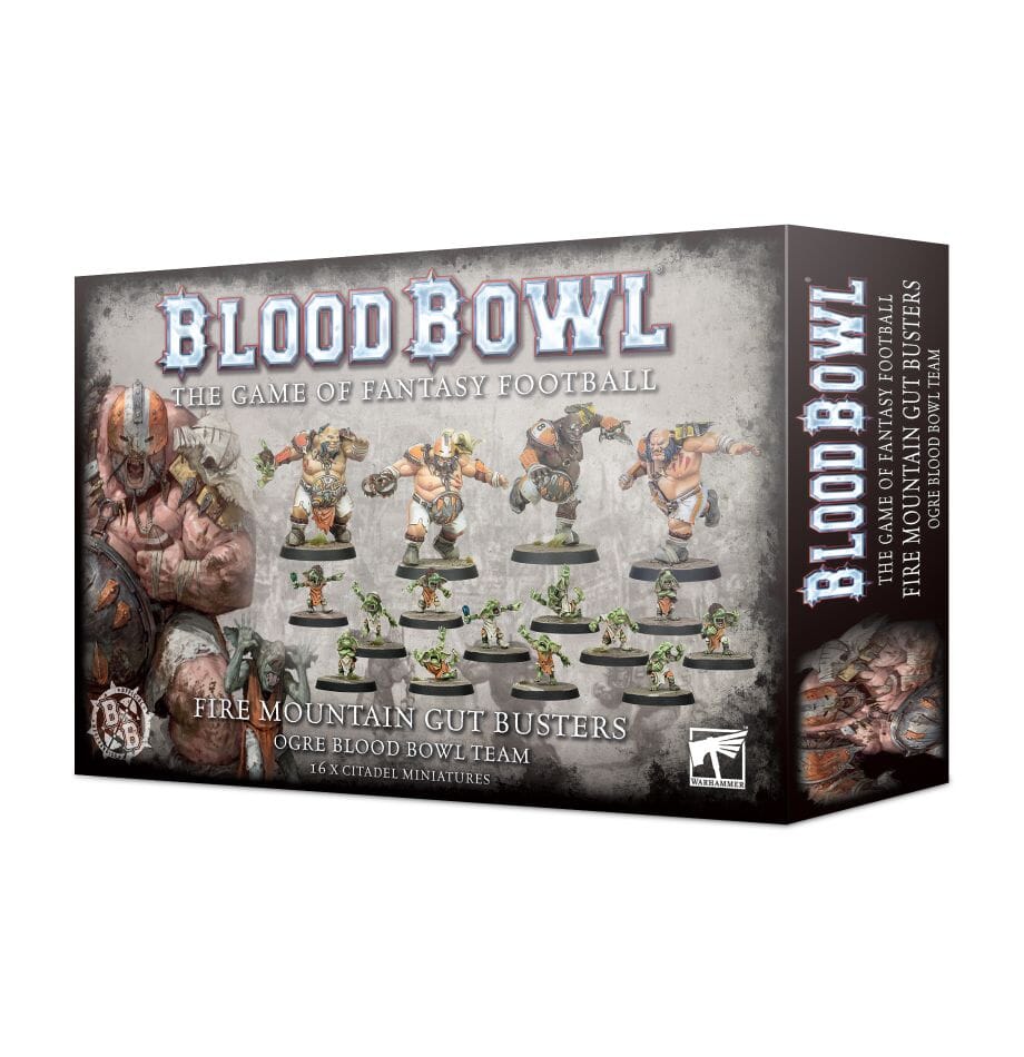 Ogre Blood bowl team, Fire Mountain Gut Busters Miniatures|Figurines Games Workshop  | Multizone: Comics And Games