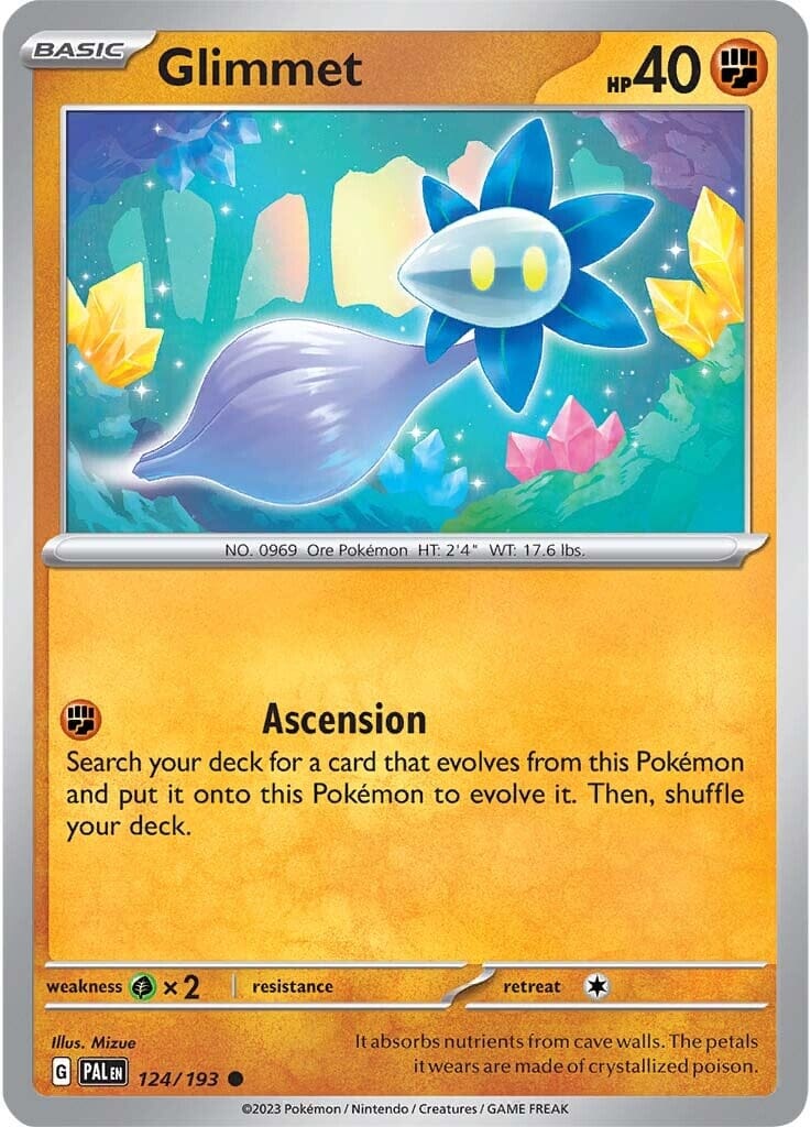 Glimmet (124/193) [Scarlet & Violet: Paldea Evolved] Pokemon Single Pokémon  | Multizone: Comics And Games