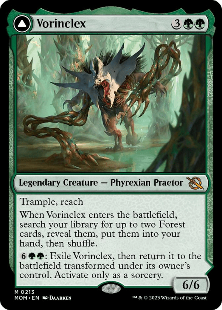 Vorinclex // The Grand Evolution [March of the Machine] MTG Single Magic: The Gathering  | Multizone: Comics And Games