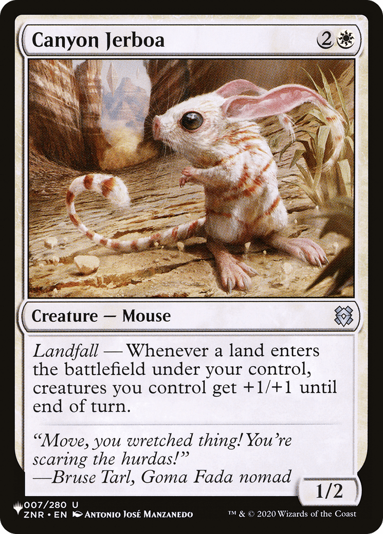 Canyon Jerboa [The List] MTG Single Magic: The Gathering  | Multizone: Comics And Games