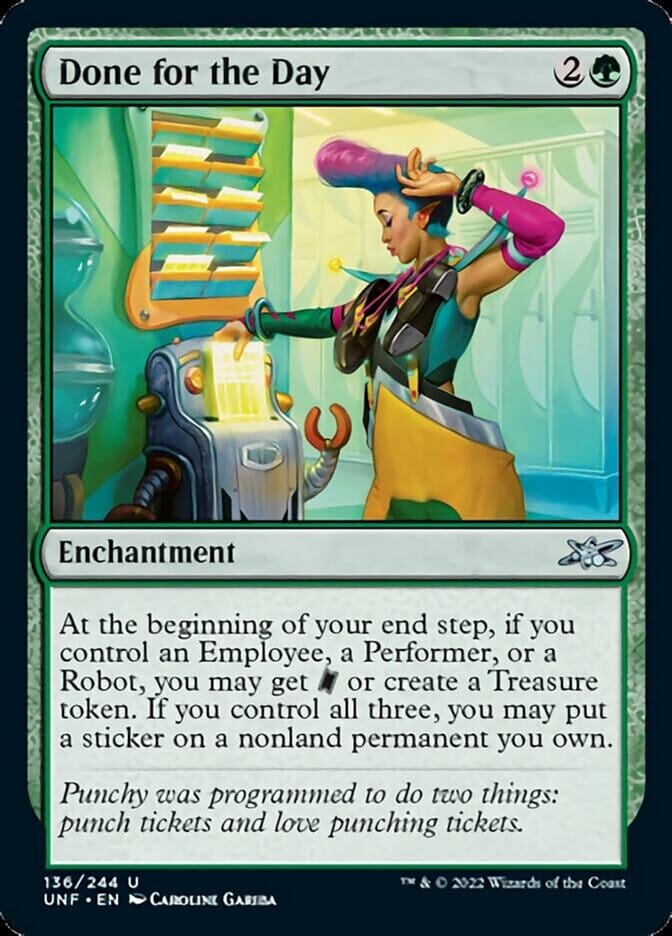 Done for the Day [Unfinity] MTG Single Magic: The Gathering  | Multizone: Comics And Games