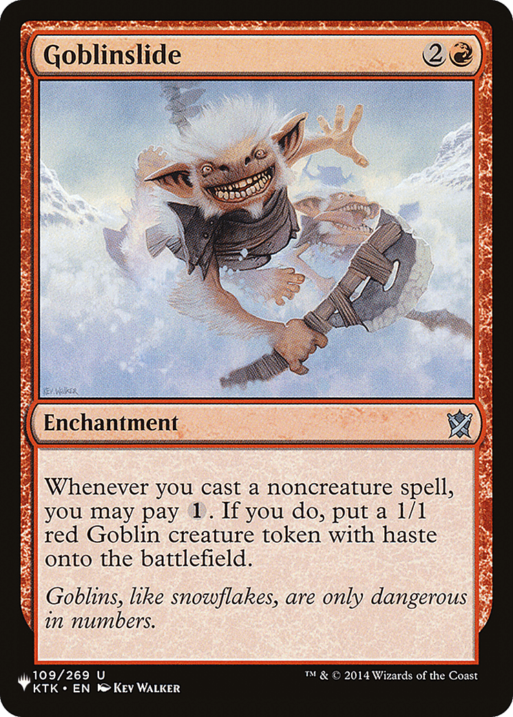 Goblinslide [The List] MTG Single Magic: The Gathering  | Multizone: Comics And Games