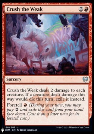 Crush the Weak [The List] MTG Single Magic: The Gathering  | Multizone: Comics And Games