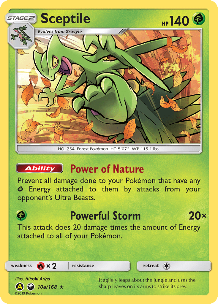 Sceptile (10a/168) [Alternate Art Promos] Pokemon Single Pokémon  | Multizone: Comics And Games