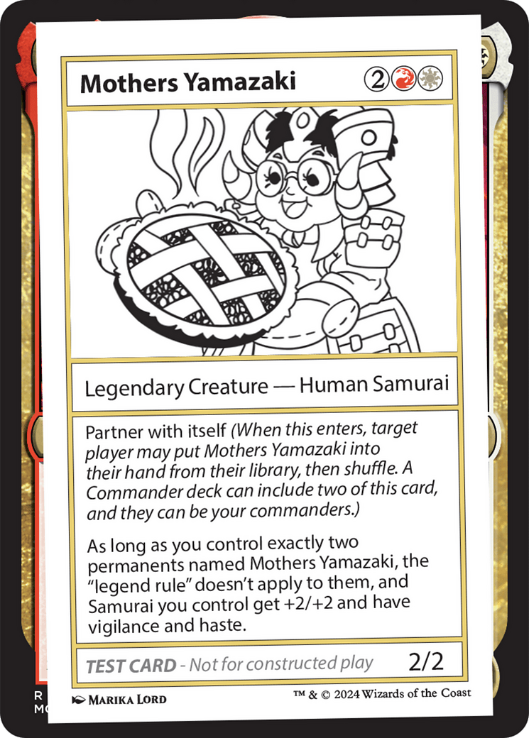 Mothers Yamazaki [Mystery Booster 2 Playtest Cards] MTG Single Magic: The Gathering  | Multizone: Comics And Games